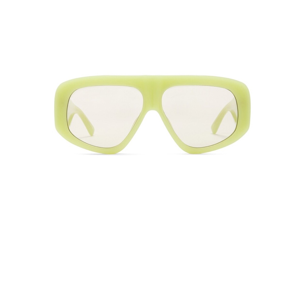THE ATTICO x LINDA FARROW MILANO SUNGLASSES Acid Green Sold Out